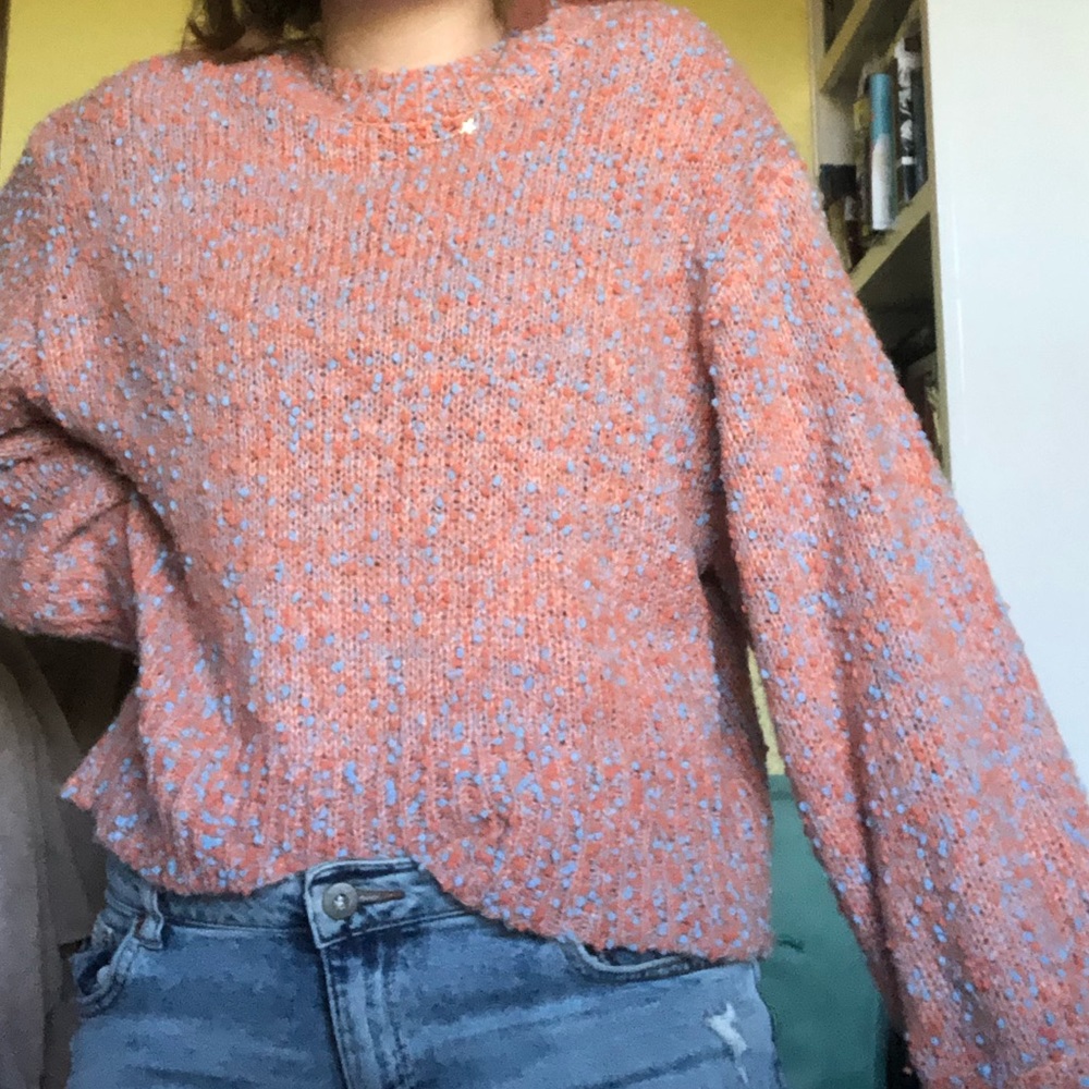 comfy multicolored sweater